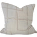 Tara Abstract Cushion 55cm Square - Soft Blush | Off White