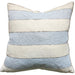 Estella Linen Blend Cushion 55cm Square - Natural Beige | Pastel Blue