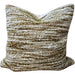 Dulce Cushion 55cm Square - Ochre | Moss Green