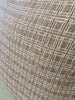 Ava Cushion 55cm Square - Mocha and Cream