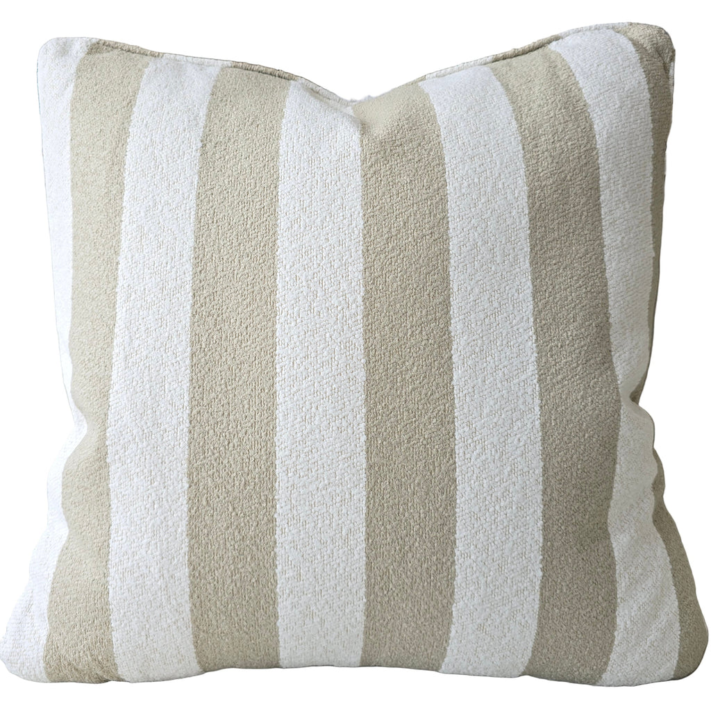 Monet Solution Dyed Eco-Friendly Outdoor Cushion 55cm Square Polyester Filled - Khaki Green