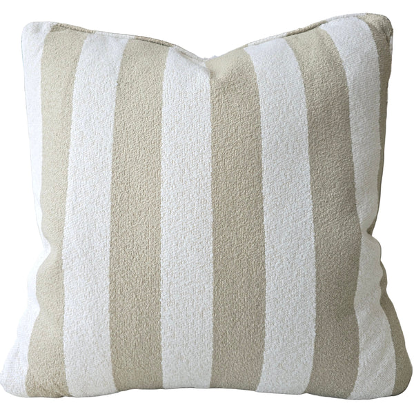 Monet Solution Dyed Eco-Friendly Outdoor Cushion 55cm Square Polyester Filled - Khaki Green