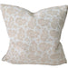 Paisley Cushion 55cm Square - Beige | Warm White