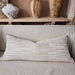 Bailey Jacquard Cushion Long Lumbar 40x90cm - Natural | Brown