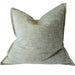 Palmer Velvet Cushion 55cm Square - Grass Light Green