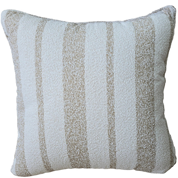 Monet Solution Dyed Eco-Friendly Outdoor Cushion 55cm Square Polyester Filled - Stripe