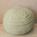 Zoe Linen Blend Texture Round 30cm Diameter | Sage Green