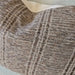 Summer Solace Cushion 40x60cm Lumbar - Espresso Stripe | Natural