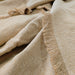 Katalia Jute Linen Massive Throw Bedcover 150x230cm - Peach