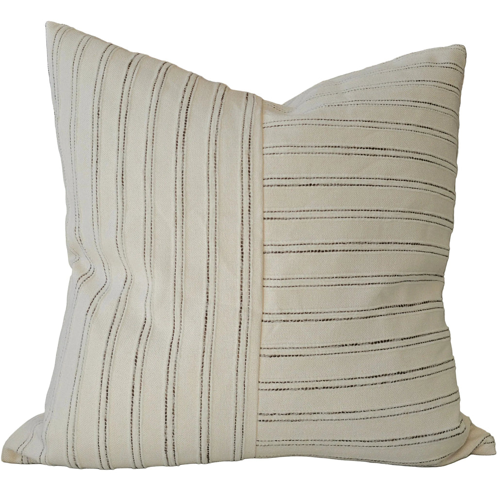 Atlas Cushion 55cm Square - Beige | Brown