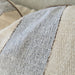 Estella Linen Blend Cushion 55cm Square - Natural Beige | Pastel Blue