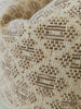 Mira Cushion 55cm Square - Beige and Tan