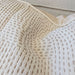Ada Cushion 55cm square - Dotted Off White