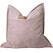 Palmer Velvet Cushion 55cm Square - Hot Pink