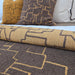 Serene Reversable Massive Throw Bedcover 140cm x 220cm  - Chocolate | Abstract Burnt Orange