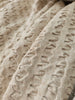 Maeve Linen Cotton 2 Sided Massive Throw Bedcover 130cm x 220cm - Natural Oatmeal