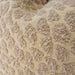 The Fern Tufted Spot Cushion 55cm Square - Cream | Warm Beige