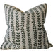 Summer Solace Cushion 55cm Square - Sage & Forest Green | Natural