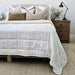 Soft Like Cloud - Chole Bamboo Quilted Bed Cover Massive Blanket Coverlet 240cm x 200cm - White