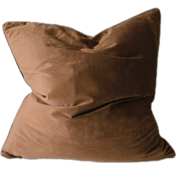 The Boulevard Luxe Velvet 55cm Square  - Toffee
