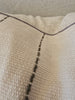 Ayla Cushion 40x60cm Lumbar - Deep Green Stripe | Cream White