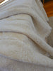 Aurelia Linen Cotton Heavyweight Jacquard Bed Cover Massive Blanket 245cm x 250cm - Soft Ivory