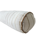 Arden Linen Cushion Bolster 60cm Length - Khaki Wide Stripe