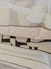 Flora Cushion 55cm Square -Soft Beige | Cream