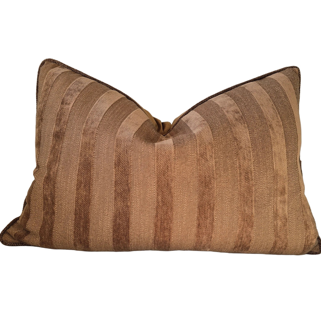 Thea Cushion 40x60cm Lumbar - Toasted Caramel | Velvet