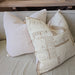 Ada Cushion 55cm square - Dotted Off White