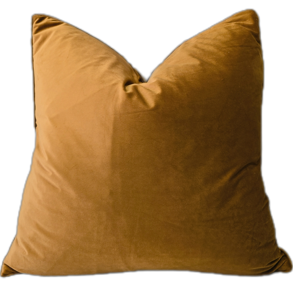 The Boulevard Luxe Velvet 55cm Square - Golden Ochre
