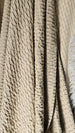 Maeve Linen Cotton Massive Throw Bedcover 130cm x 220cm - Natural Oatmeal
