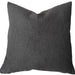 Dariana Linen Blend Cushion 60cm Square - Charcoal
