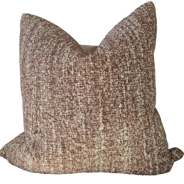 Kianna Cushion 55cm Square - Terracotta Rust