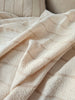 Isolde Linen Cotton Massive Throw 150x230cm - Stripe Natural