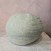 Zoe Linen Blend Texture Round 30cm Diameter | Sage Green