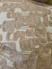 Cassie Cushion 55cm Square - Beige and Cream