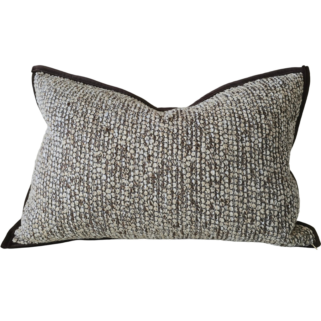Desert Ridge Cushion 40x60cm Lumbar - Dark Chocolate