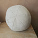 Zoe Linen Blend Texture Round 30cm Diameter | Ivory Cream