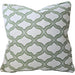Monet Solution Dyed Eco-Friendly Outdoor Cushion 55cm Square Polyester Filled - Green