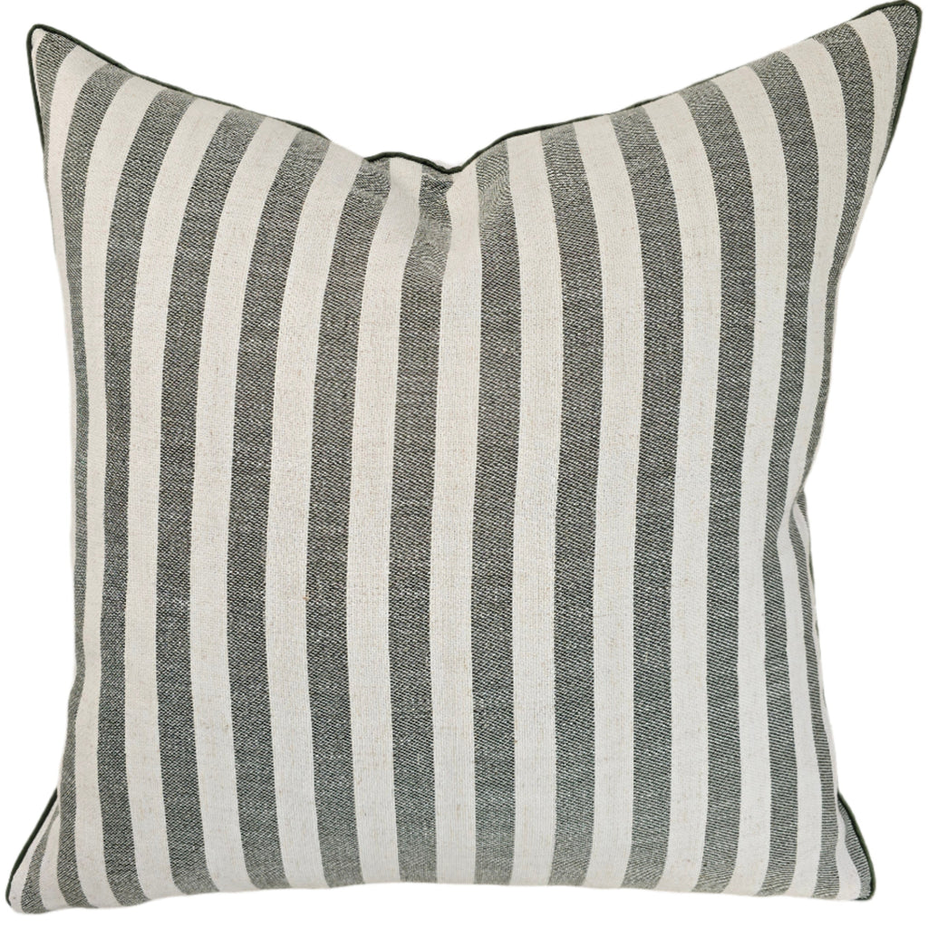 Rowyn Cushion 55cm Square - Green | Off White