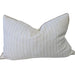 Callie Linen Blend Cushion 40x60cm Lumbar - Sand Stripe