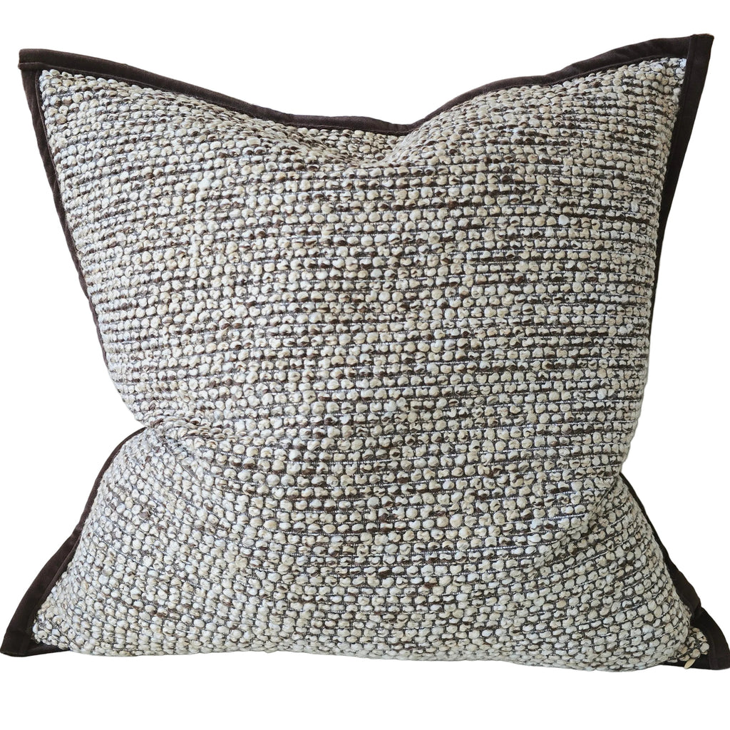 Desert Ridge Cushion 55cm Square - Dark Chocolate