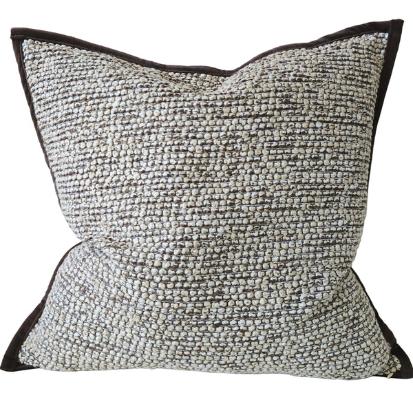 Desert Ridge Cushion 55cm Square - Dark Chocolate