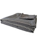 Kaia Massive Throw 150x230cm - Slate Grey | Ivory