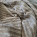 Clara Stripe Linen Blend Massive Throw  150cm x 230cm - Light Cream | Latte