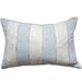 Estella Linen Blend Cushion 40x60cm Lumbar - Natural Beige | Pastel Blue