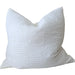 Piper Waffle 100% Cotton Cushion 55cm Square - White
