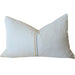PREORDER SEPTEMBER DROP - Millie Embroidery Linen Cotton Cushion 40x60cm Lumbar - White | Blue | Mellow Yellow