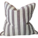 Rowyn Cushion 55cm Square - Plum | Off White